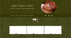 Desktop Screenshot of lisbetweir.com